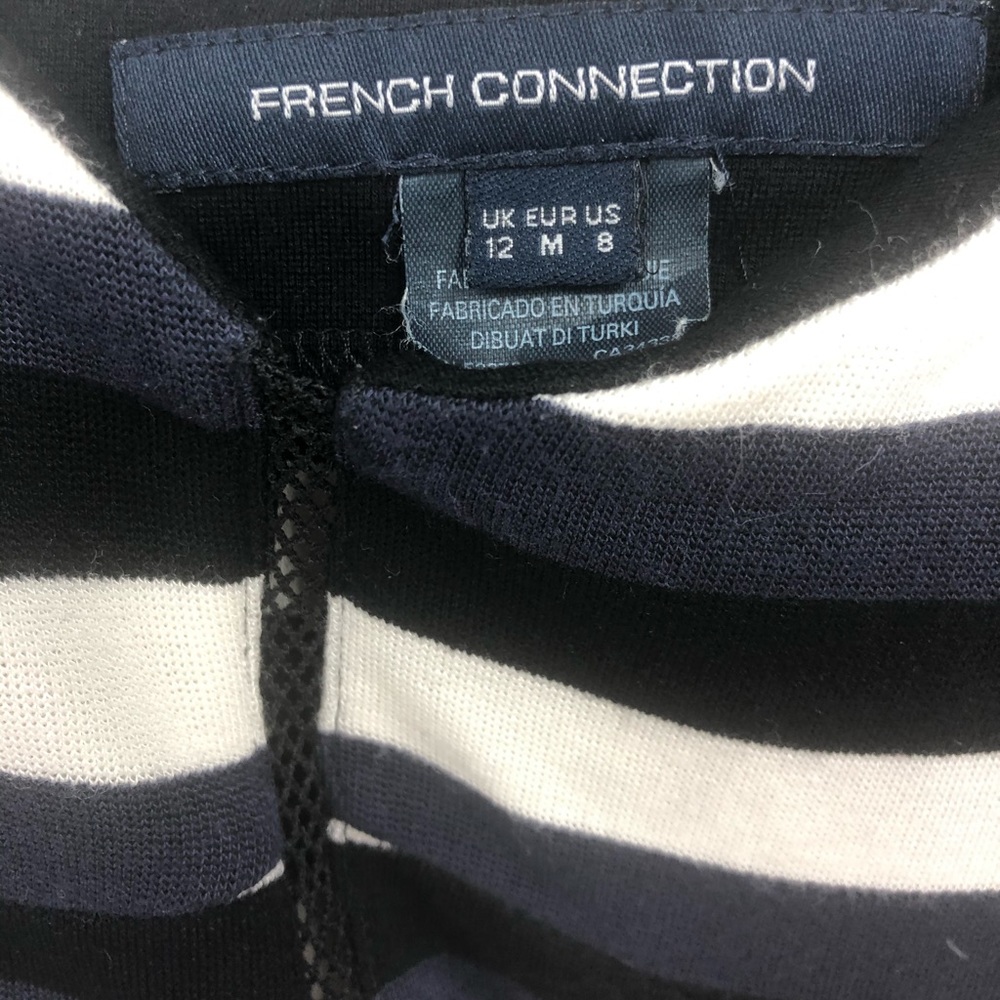 ✨French Connection Striped Spaghetti Strap Dress - Picture 6 of 8